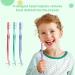 Orthodontic Toothbrush Braces Double-Ended Interdental Brush for Detail Cleaning - 12 Pieces - Buy Online on GoSupps.com