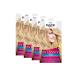 handle POLY PALETTE Intensive Cream Coloration 100200 light natural blonde level 3 4 x 115 ml permanent bleach for radiant longlasting blonde antiyellowing effect 115 ml 4er Pack