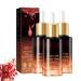 Young Golden Refining Serum Hydrating Glowing Facial Serum for Senior Age Women Advanced Collagens AntiAgeing Serum Firms Skin for All Skin Types 3pc