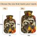 Buy Naanle Ahorn Raccoon Heat Bottle - 1L Transparent Hot Water Bottle for Pain Relief & Therapy | Hand & Foot Warmer - International Shipping - Buy Online on GoSupps.com