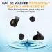 Silicone Ear Plugs for Sleeping - 6 Pairs, Noise Cancelling & Reusable - Ideal for Work, Study, Snoring, Shooting, Concerts - Black - Buy Online on GoSupps.com