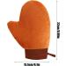 Mitt d'auto-bronzage - de de self-tan r utilisable | Fausse applicateur de de bronzage | Applicateur Tanner sans soleil | Mitt de bronzage portable doux pour une application impeccable Brown - Buy Online on GoSupps.com