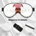 Happy Cartoon Pig Eye Mask - Soft Elastic & Adjustable Sleep Mask for Men & Women | Nighttime Comfort - Buy Online on GoSupps.com