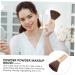 minkissy Record Cleaning Brush Foundation Makeup Make up Face Makeup Concealers Wooden Handle Facial Brush Foundation Blending Fluffy Makeup Tools - Buy Online on GoSupps.com