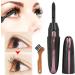 Rechargeable Electric Eyelash Curler Safe Electric Heating Eyelash Curler Double sided for Curling Eyelash for Heating Eyelash(black) - Buy Online on GoSupps.com