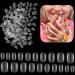 600 Pieces Children False Nails Natural Acrylic Nail Tips for Kids Little Girls Short Full Cover Fake Nails Artificial Fingernail Decoration  10 Sizes (Clear)