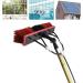 Glass Cleaning Brush Window Cleaning Pole Water Fed Telescopic Brush for Cleaner Conservatory Roof Photovoltaic Panel Cleaning- (Color : Clear Size : 24FT) (Clear 30FT)