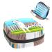 Women's bonds storage pockets Stillpad holder cute whippet portable period kit pocket feminine product bag for women girls color2