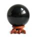 Mina Heal (100 mm) Obsidian Crystal Ball for Fengshui Ball Meditation Crystal Healing Divination Sphere Home Decoration and Genuine (100 mm)