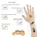 20 Sheets Halloween Temporary Tattoos - Pumpkin Ghost Decorations for Kids Party Favors and Goodie Bags - Buy Online on GoSupps.com