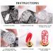 Nail Art Stamping Plates Set - Cat Easter & Flower Designs | Silicone Manicure Stamper & Scraper | Perfect Gift for Women - Style 7 - Buy Online on GoSupps.com