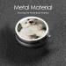 Round Pill Box | Mini Travel Medicine Organizer | Bichon Frise Dog Prints - Perfect for Purse & Pocket - Buy Online on GoSupps.com