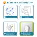 Shop PHAVESAS Child Locking Sockets - 12 Pack Safe Socket Fuses for Babies & Kids - Buy Online on GoSupps.com