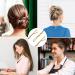 Buy 150 Wave Shape Hairpins | Gold Metal Bobby Pins Set for Girls & Children | Hair Accessories for Salons - Buy Online on GoSupps.com