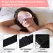 LC-dolida Silk Sleep Mask - Satin Blackout Eye Mask with Cooling Gel - Pink - Buy Online on GoSupps.com