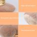 Hilai Back Tanning Applicator Self Tanner Brush Oval Self Tanning Brush 2.8"" Dia. Large Body Brush Makeup Soft Reusable Sunscreen Applicator for Makeup Legs Arms Face Body Gold - Buy Online on GoSupps.com