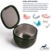 Mckkor Denture Bath Box Cup (2 Pack) - No-Leak Retainer Cleaning Case - Clear Braces & Retainer Case-Grey/Pink - Buy Online on GoSupps.com