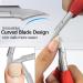 VOGARB Toenail Clippers for Thick Nails Innovative Curved Sharp Blade Heavy Duty Toe Nail Nippers for Men Adults Seniors Comfort Handle (Wine-red Single) Wine-red Single - Buy Online on GoSupps.com