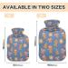 Buy KCL Deci 2L Hot Water Bottle with Cover - Christmas Cake Man Design Foot Warmer & Pain Relief for Hot and Cold Therapy - Buy Online on GoSupps.com