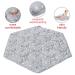 Hexagon Playpen Mat  Baby Playmat Fits Regalo Portable Play Yard 48 Inch and Graco Pack 'n Play LiteTraveler Playard  6 Panel Playpen Mattress Non Slip Kids Tent Mat Hexagon Pad Mat Grey with Star for Regalo Play Yard 6 Panel - Buy Online on GoSupps.com
