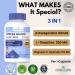 STRESS GUARD CALM MAX 3 IN 1 ASHWAGANDHA L-THEANINE MAGNESIUM GLYCINATE stress relief supplements NATURAL Made in CANADA NEW! - Buy Online on GoSupps.com