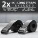 Synergee Wood Olympic Gymnastics Rings 1.25" and 1" Grip with Adjustable Straps & Grip Tape for Pull Ups  Dips and Muscle Ups d) 1.25" with Grip Tape - Buy Online on GoSupps.com