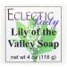 Lily Of The Valley Glycerin Soap by Eclectic Lady 4 oz Bar