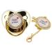 Luxury Rhinestone Gold Silicone Infant Pacifier - Premium Baby Soother | International Shipping - Buy Online on GoSupps.com