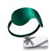 spencer & whitney Silk Sleep Mask100% 22 Momme Pure Mulberry Silk Sleep Mask Blindfold with Elastic Strap Super Soft & Comfortable Sleep Eye Mask for Sleeping(Green)