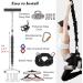 Heavy Duty Bungee Resistance Band Set for Workout | Anti-Breaking Yoga Bungee Cord for Dance & Weight Loss (X-Large 170.6-220.5 lbs - Buy Online on GoSupps.com