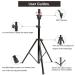 Adjustable Wig Stand Tripod for Styling and Training with Carry Bag - Black - Buy Online on GoSupps.com