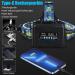 Ynipanda Rechargeable LED Headlamp | 30W White Laser Beads | Blue - Buy Online on GoSupps.com