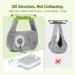 Pecute Portable Dog Carrier Sling- Travel Puppy Sling with Multi Pockets - Buy Online on GoSupps.com
