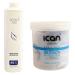 ICAN LONDON PROFESSIONAL CREAM PEROXIDE 40 VOL 12% 1000 ML + RAPID BLUE POWDER BLEACH (JAR)500 G SET