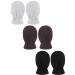 Boyiee 3 Pairs Baby and Toddler Winter Mittens Kids Fleece Warm Mittens for Baby Boy Girl 6-18 Months White Coffee Black