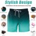 Decorie Men's Quick-Drying Swim Shorts - L Green Boardshorts with Mesh Lining for Ultimate Comfort - Buy Online on GoSupps.com