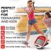 PINGKO Multi-Function Portable Sport Pedometer - Accurately Track Steps, Distance, Calories - Red - Buy Online on GoSupps.com