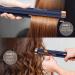 TECHMERI 2-in-1 Ceramic Hair Straightener and Curler - 1 Inch Digital Flat Iron - Dual Voltage - Blue - Buy Online on GoSupps.com