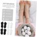 Beaupretty 4 Pairs Combed Cotton Socks Summer Socks Low-cut Liners Socks Breathable Sports Stockings All Season Cotton Socks Cotton Ankle Sock Low-cut Liner Socks Unisex Cotton Socks White black 21x5x0.3cm - Buy Online on GoSupps.com
