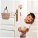 PRETYZOOM 50pcs Hook up Retro Keychain Coat Hooks Wall Hooks for Coats Hanging Hooks Furniture Wall Hanging 2.2X1.7cm Assorted Color - Buy Online on GoSupps.com