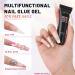 Aokitec Solid Nail Glue Gel - 20g Gel Nail Glue for Nail Tips Extra Strong 3d Nail Gel for Press on Nails Fake Nails UV Nail Glue for 3D Nail Art with Silicone Mold Non-sticky to Hands Curing Needed - Buy Online on GoSupps.com