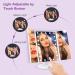 HAMSWAN Makeup Mirror with Lights - Touch Control Design, 1X 2X 3X 10X Magnifying, Dual Power Supply - Portable LED Vanity Mirror for Women Gift (White+10X) - Buy Online on GoSupps.com