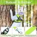 Aokcats Adjustable Soft Reflective Cat Harness Set with Leash & Dishes - Leak-Proof Design for Kittens & Rabbits - Light Green - Buy Online on GoSupps.com