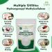Earth Nourish Hydroxypropyl Methylcellulose (HPMC) Powder 3.52 Oz / 100g Cosmetic-Grade Ingredient for DIY Skincare Serums Creams and Industrial Formulations - Buy Online on GoSupps.com