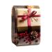 Travel Lipstick Organizer Case Lipstick Case Portable Makeup Bag With Mirror Autumn Leaves Wood Board M103z2zeuk