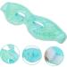 Beavorty Soft Cold and Hot Compress Mask Beauty Eye Cover Reusable Gel Eye Mask Ice Eye Mask Half Face Mask for Women Light Green - Buy Online on GoSupps.com