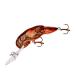 Rebel Lures Original Realistic Crawfish Crankbait Fishing Lure Ditch/Brown Teeny Wee (2-3 ft Depth)