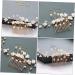 DOITOOL Bridal Hair Comb Wedding Headpieces Wedding Hair Accessories Wedding Decoration Pearl Headdress Wedding Hair Comb Bridal Headpieces Tiara Bride Decorate White To Weave Resin - Buy Online on GoSupps.com