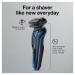 Braun Series 6 6095cc Electric Razor for Men - Beard Trimmer, Stubble Trimmer, Cleansing Brush, Wet/Dry, Rechargeable, Cordless Foil Shaver - Blue - Buy Online on GoSupps.com