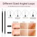 Xesscare 7-Piece Pimple Popper & Blackhead Remover Tool Kit - Acne Extractor & Tweezers for Facial, Nose, and Forehead - Blemish & Whitehead Removal (Black) - Buy Online on GoSupps.com